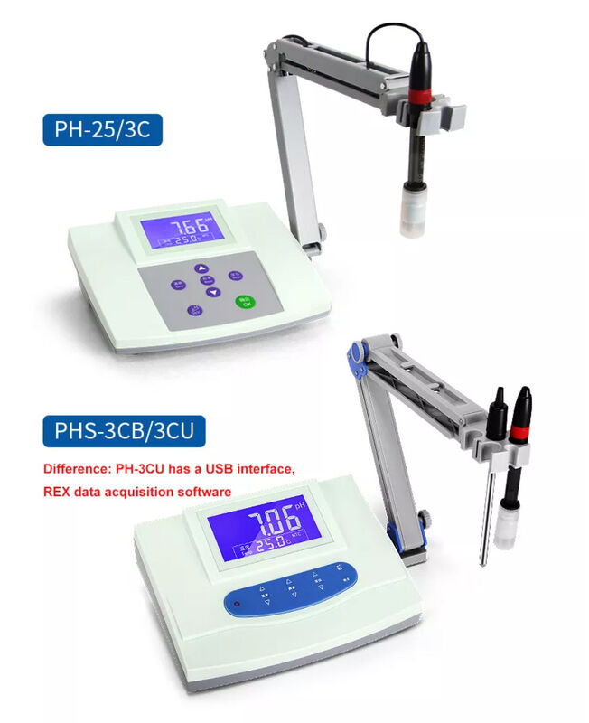 Professional Data Output RS232 Interface Bench Top ORP Meter with 500 Sets Data Storage